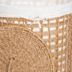 HOMLA Kosz Do Przechowywania Denahi Okragly Z Wysciolka 40X47 Cm