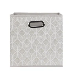 HOMLA Kosz Do Przechowywania Hadria Bezowy 30X30X30 Cm