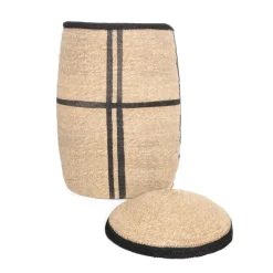 HOMLA Kosz Do Przechowywania Judith Z Pokrywka 35X35X55 Cm