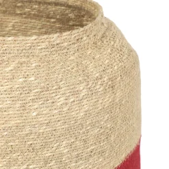 HOMLA Kosz Do Przechowywania Regin W Kolorowe Paski 35X35X45 Cm