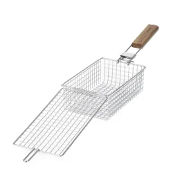 HOMLA Kosz Easy Grill Do Grillowania Skladany 45X13X8 Cm