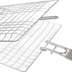 HOMLA Kosz Easy Grill Do Grillowania Skladany 50X23 Cm