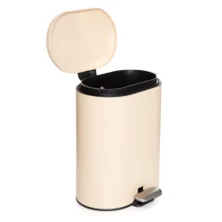 HOMLA Kosz Lazienkowy Faustie Bezowy 24X22X31.2 Cm