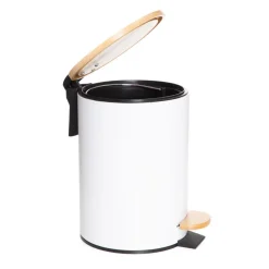 HOMLA Kosz Lazienkowy Maris Bialy 3L