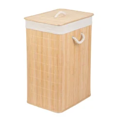 HOMLA Kosz Na Bielizne Kiyo Z Przykrywka 39X29,5X58,5 Cm