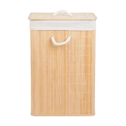 HOMLA Kosz Na Bielizne Kiyo Z Przykrywka 39X29,5X58,5 Cm