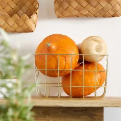 HOMLA Kosz Voss Metalowy 25,5X20,5X15 Cm