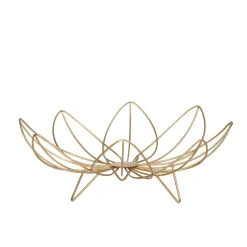 HOMLA Koszyk Floris Koszyk Zloty