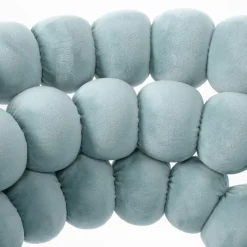 HOMLA Krzeslo Bubble Verse Welurowe Turkusowe 48X65X81 Cm