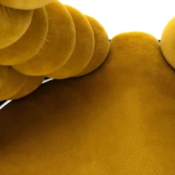 HOMLA Krzeslo Bubble Verse Welurowe Oliwkowe 48X65X81 Cm