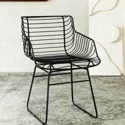 HOMLA Krzeslo Celeste Metalowe 53 X 56 X 80 Cm