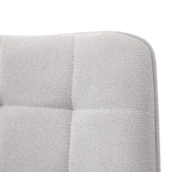 HOMLA Krzeslo Colin W Tkaninie Jasnoszare 53X61X88 Cm