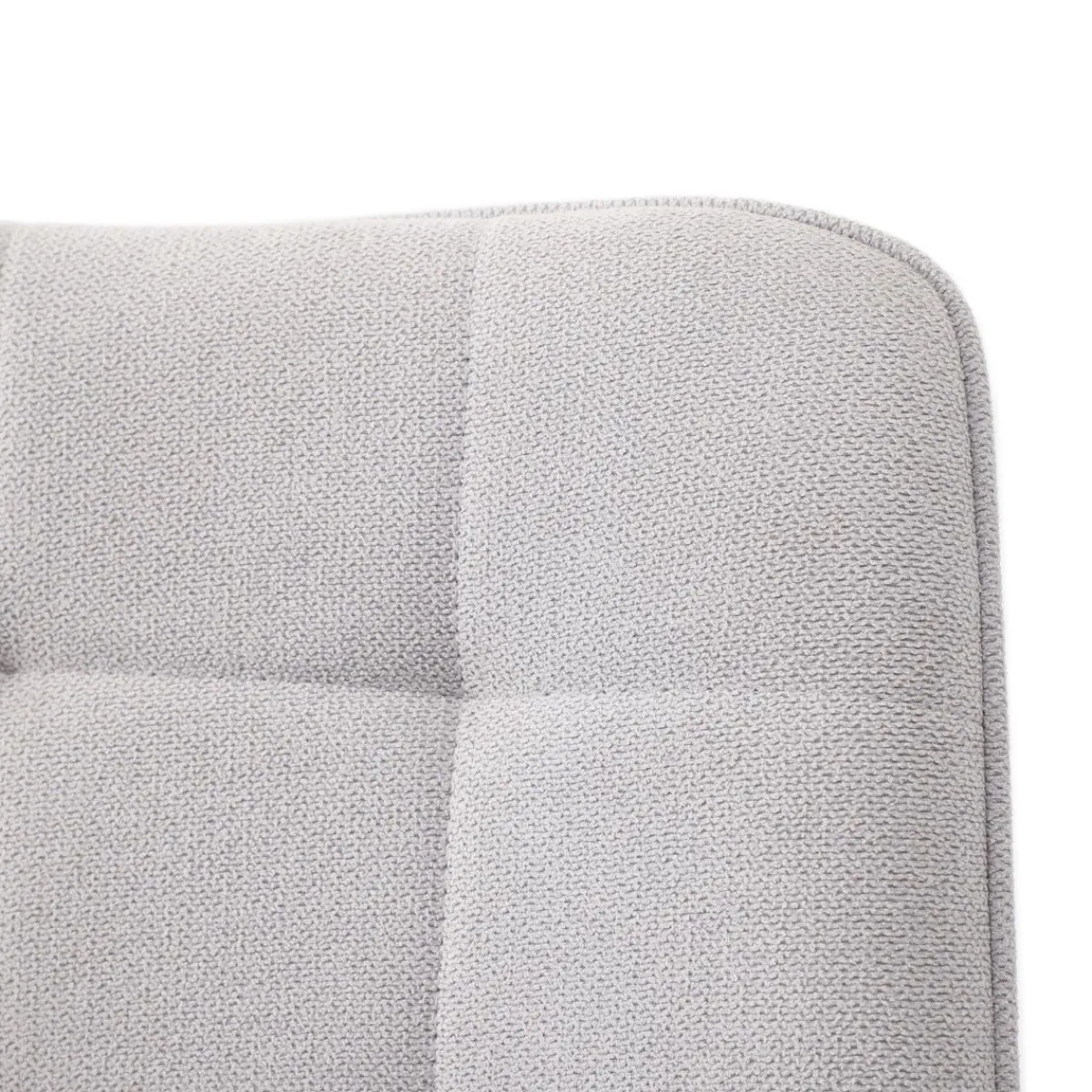 HOMLA Krzeslo Colin W Tkaninie Jasnoszare 53X61X88 Cm
