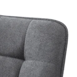 HOMLA Krzeslo Colin W Tkaninie Grafitowe 53X61X88 Cm