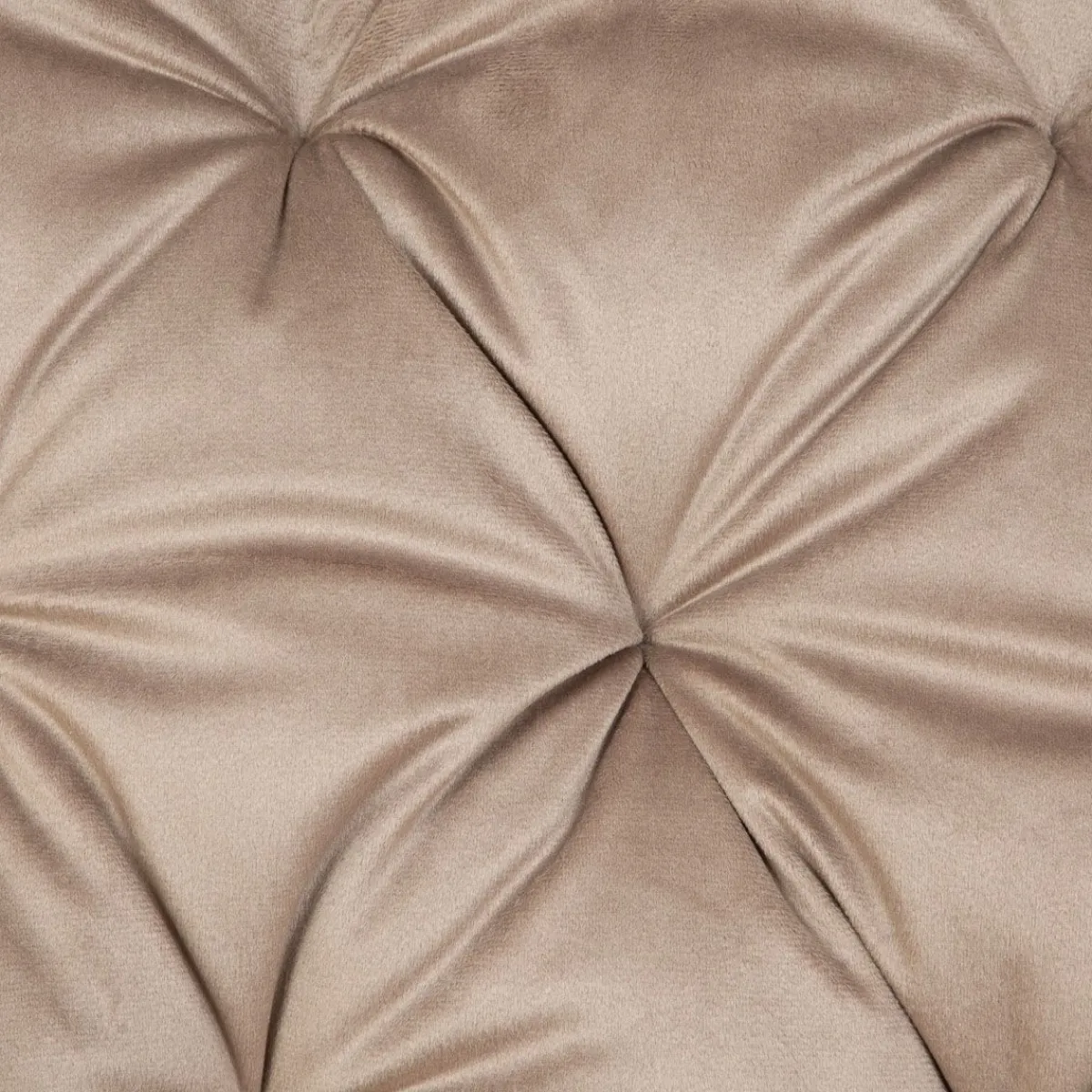 HOMLA Krzeslo Flossi Welurowe Bezowe 57X63X84 Cm