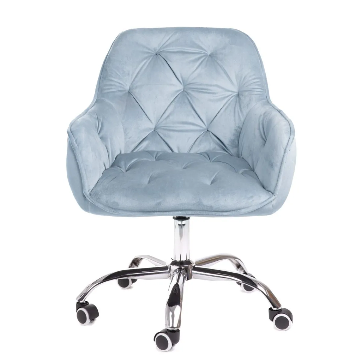 HOMLA Krzeslo Flossi Welurowe Obrotowe E 57X65X90 Cm