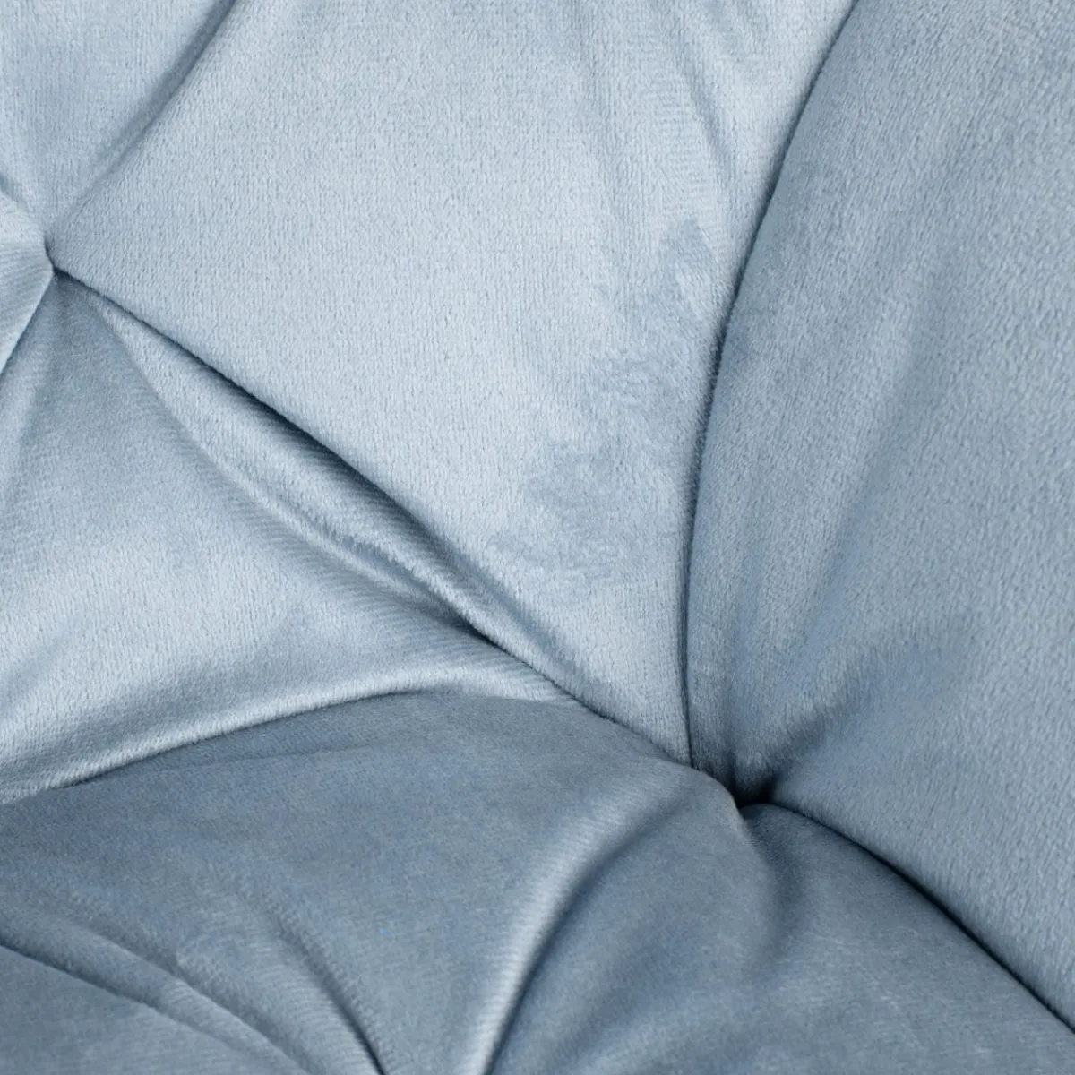 HOMLA Krzeslo Flossi Welurowe Obrotowe E 57X65X90 Cm