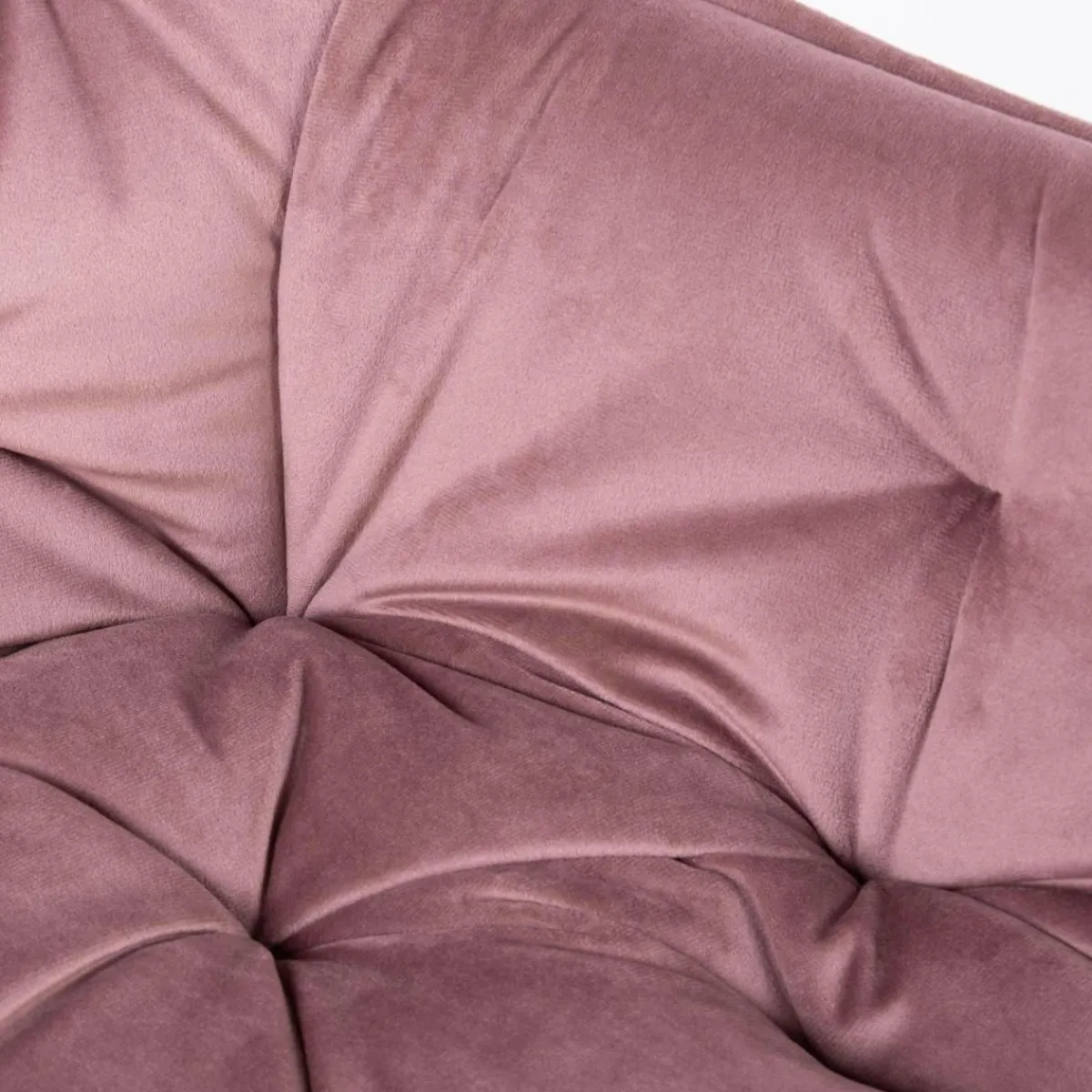 HOMLA Krzeslo Flossi Welurowe Rozowe 57X63X84 Cm