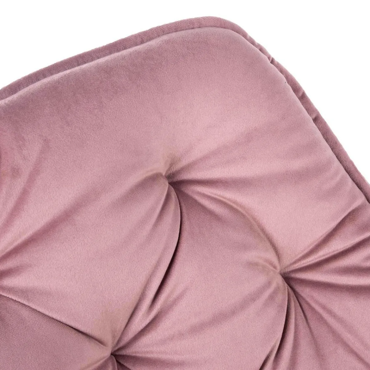 HOMLA Krzeslo Flossi Welurowe Rozowe 57X63X84 Cm