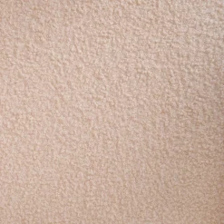 HOMLA Krzeslo Fluffy Bezowe W Tkaninie Teddy 57X60X78 Cm