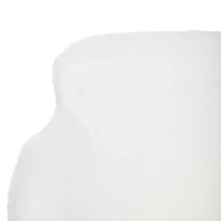 HOMLA Krzeslo Fluffy Ecru W Tkaninie Teddy 57X60X78 Cm