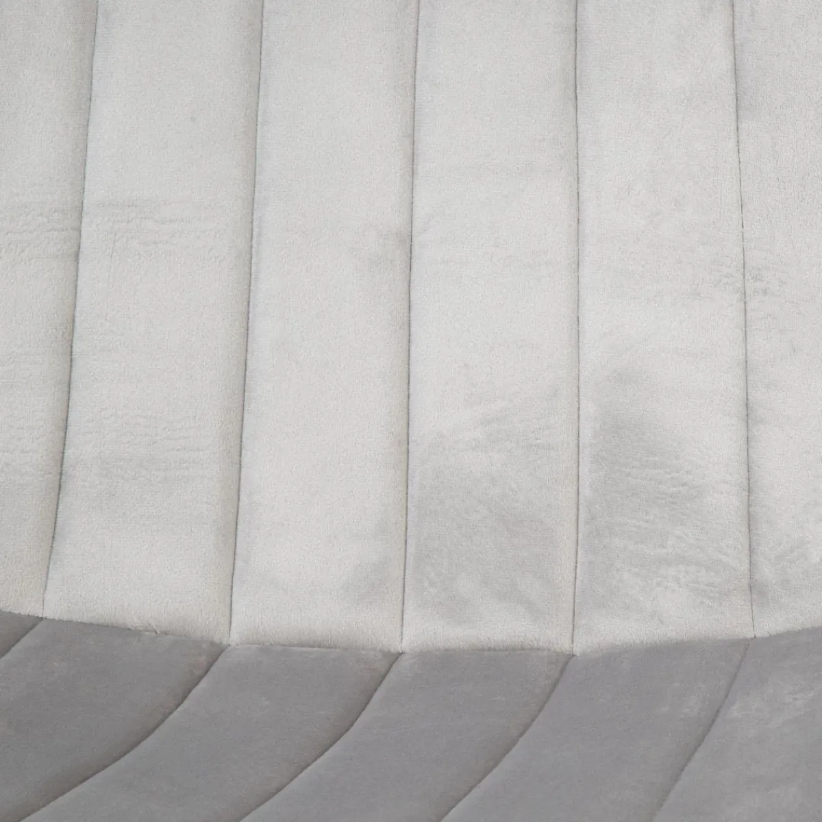 HOMLA Krzeslo Golick Welurowe Jasnoszare 44X57X88 Cm