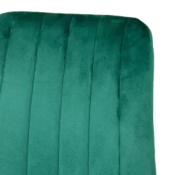 HOMLA Krzeslo Golick Welurowe Zielone 44X57X88 Cm
