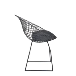 HOMLA Krzeslo Industrial Metalowy 83X64X82 Cm