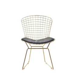 HOMLA Krzeslo Industrial Metalowy 58X54X80 Cm