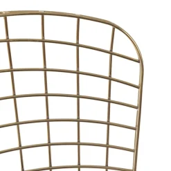 HOMLA Krzeslo Industrial Metalowy 58X54X80 Cm