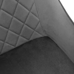 HOMLA Krzeslo Laurent Obrotowe Biale 54X55X85 Cm, Sh: 50Cm