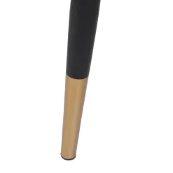 HOMLA Krzeslo Logan Welurowe Bezowe 44X44X92 Cm