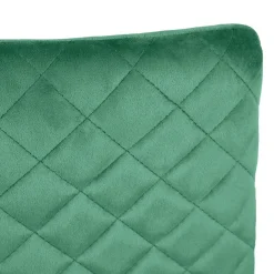 HOMLA Krzeslo Logan Welurowe Zielone 44X44X92 Cm