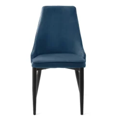 HOMLA Krzeslo Louis Ribbon Welurowe E 44X59X88 Cm