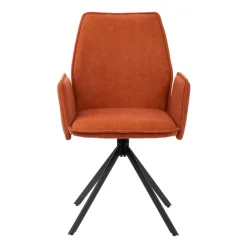 HOMLA Krzeslo Lugro Obrotowe Ceglaste 56X60X82 Cm