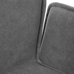 HOMLA Krzeslo Lugro Obrotowe Szare 56X60X82 Cm