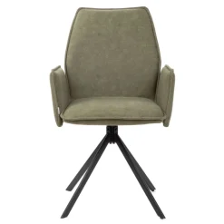 HOMLA Krzeslo Lugro Obrotowe Zielone 56X60X82 Cm