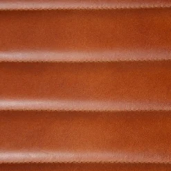 HOMLA Krzeslo Lumbar W Obiciu Ze Skory Bawolej Brazowe 46X52X78 Cm