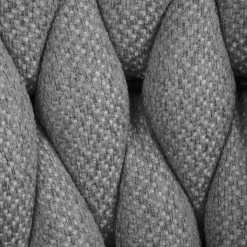 HOMLA Krzeslo Merle Ciemnoszare 57X59X78 Cm