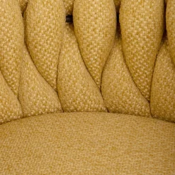 HOMLA Krzeslo Merle Musztardowe 57X59X78 Cm