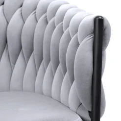 HOMLA Krzeslo Prinssi New Szare 60X60X79 Cm