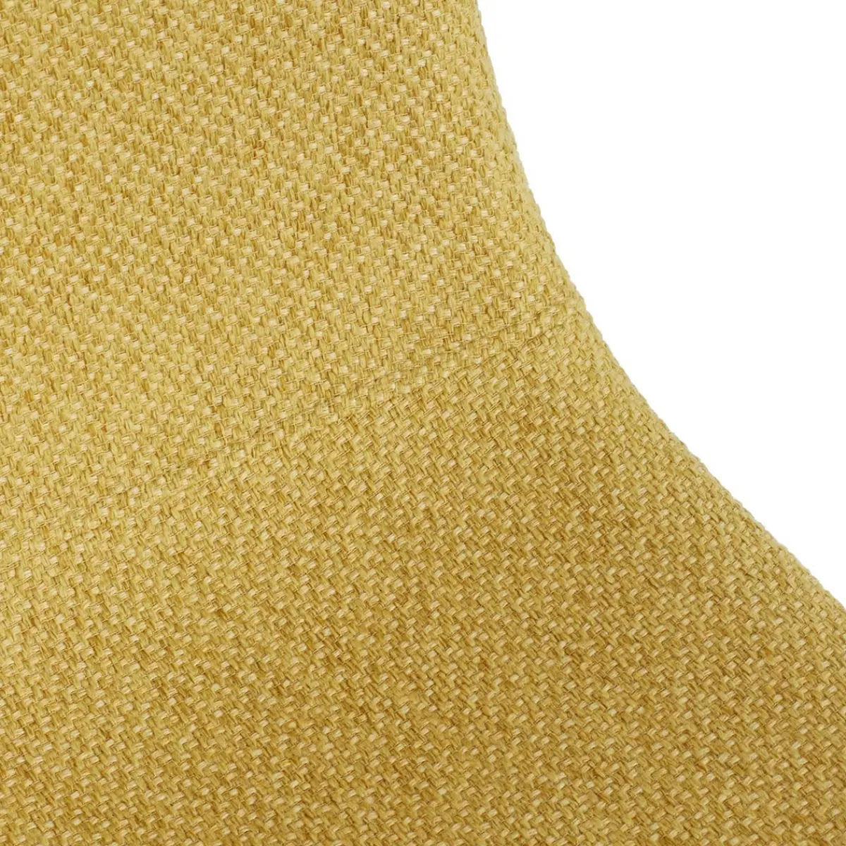 HOMLA Krzeslo Slank W Tkaninie Musztardowe 44X52X85Cm