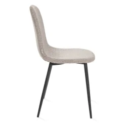 HOMLA Krzeslo Slank W Tkaninie Bezowe 44X52X85Cm