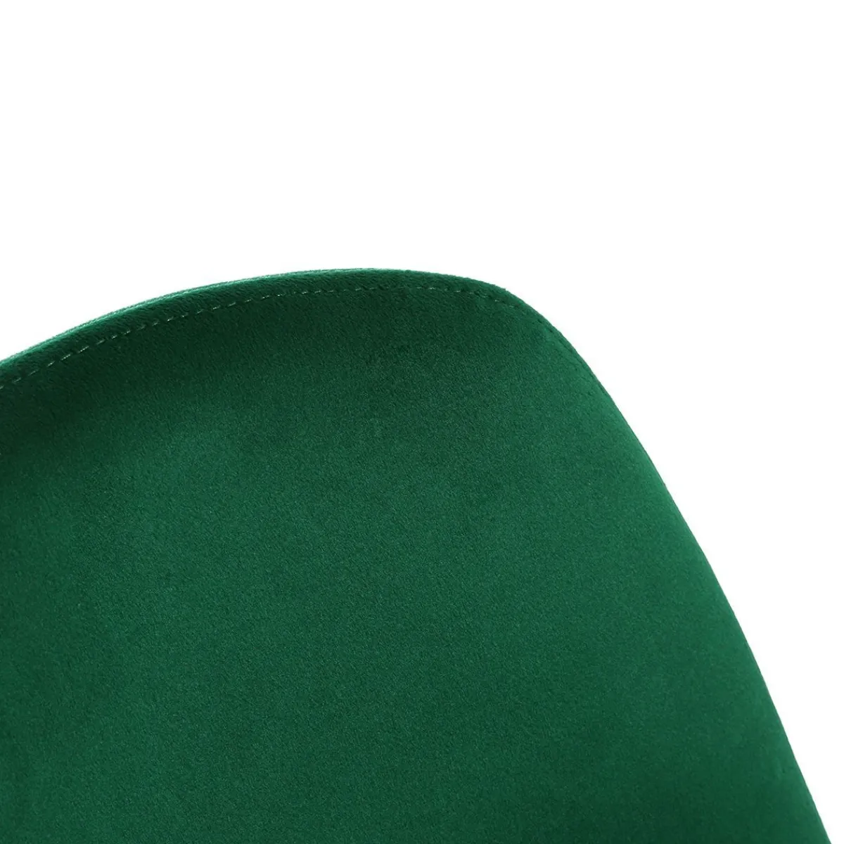 HOMLA Krzeslo Slank Welurowe Szmaragdowe 44X52X85Cm