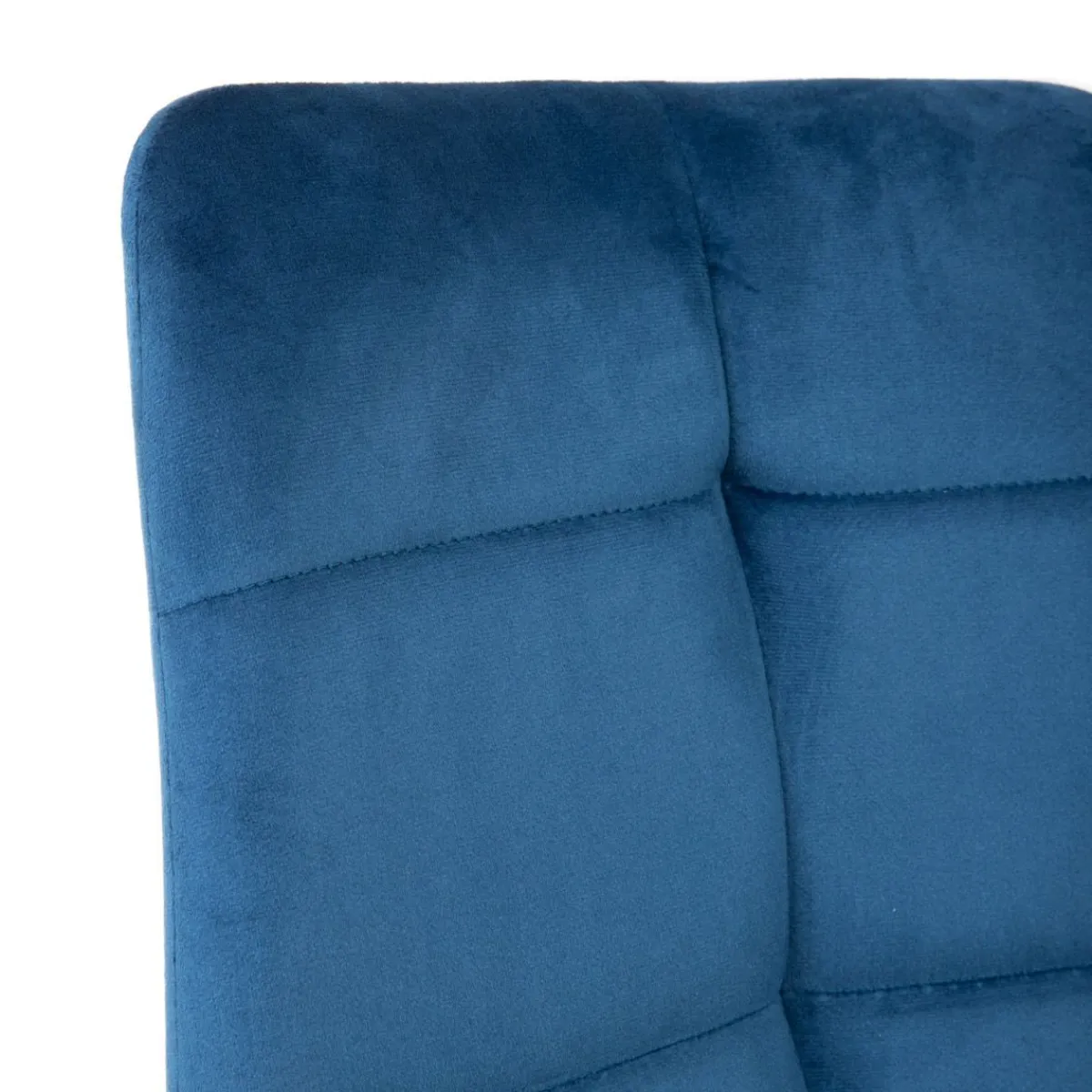 HOMLA Krzeslo Triss Welurowe Granatowe 44X57X88 Cm