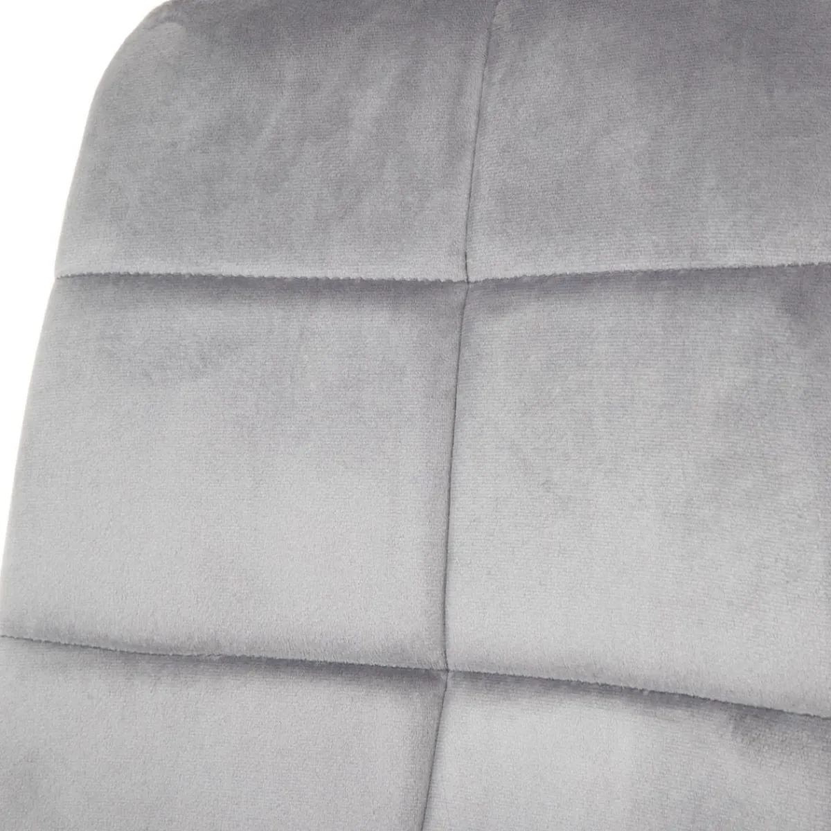 HOMLA Krzeslo Triss Welurowe Szare 44X57X88 Cm