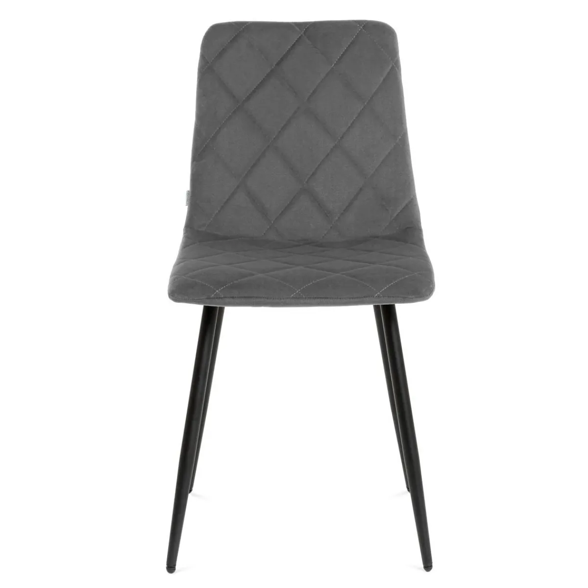 HOMLA Krzeslo Witus W Tkaninie Szare 44X57X88 Cm