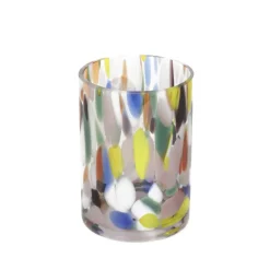 HOMLA Kubek Lazienkowy Rhory W Kolorowe Wzory 7,5X7,5X10,5 Cm