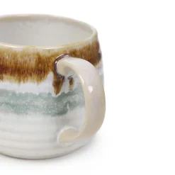 HOMLA Kubek Sandy Zielono-Brazowy 0,5 L