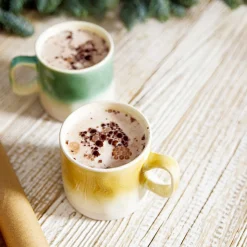 HOMLA Kubek Sanko Zielono-Bialy 0,3 L